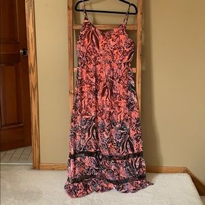 Pink Animal Print Dress